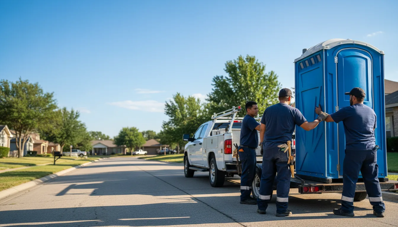 Portable Toilet Rental in Brandon, TX near me